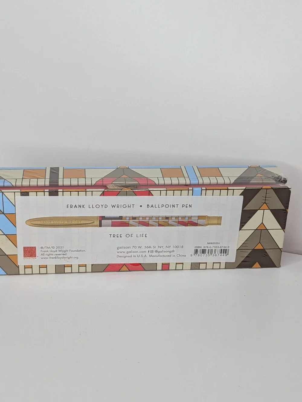 Frank Lloyd Wright Tree Of Life Boxed Pen